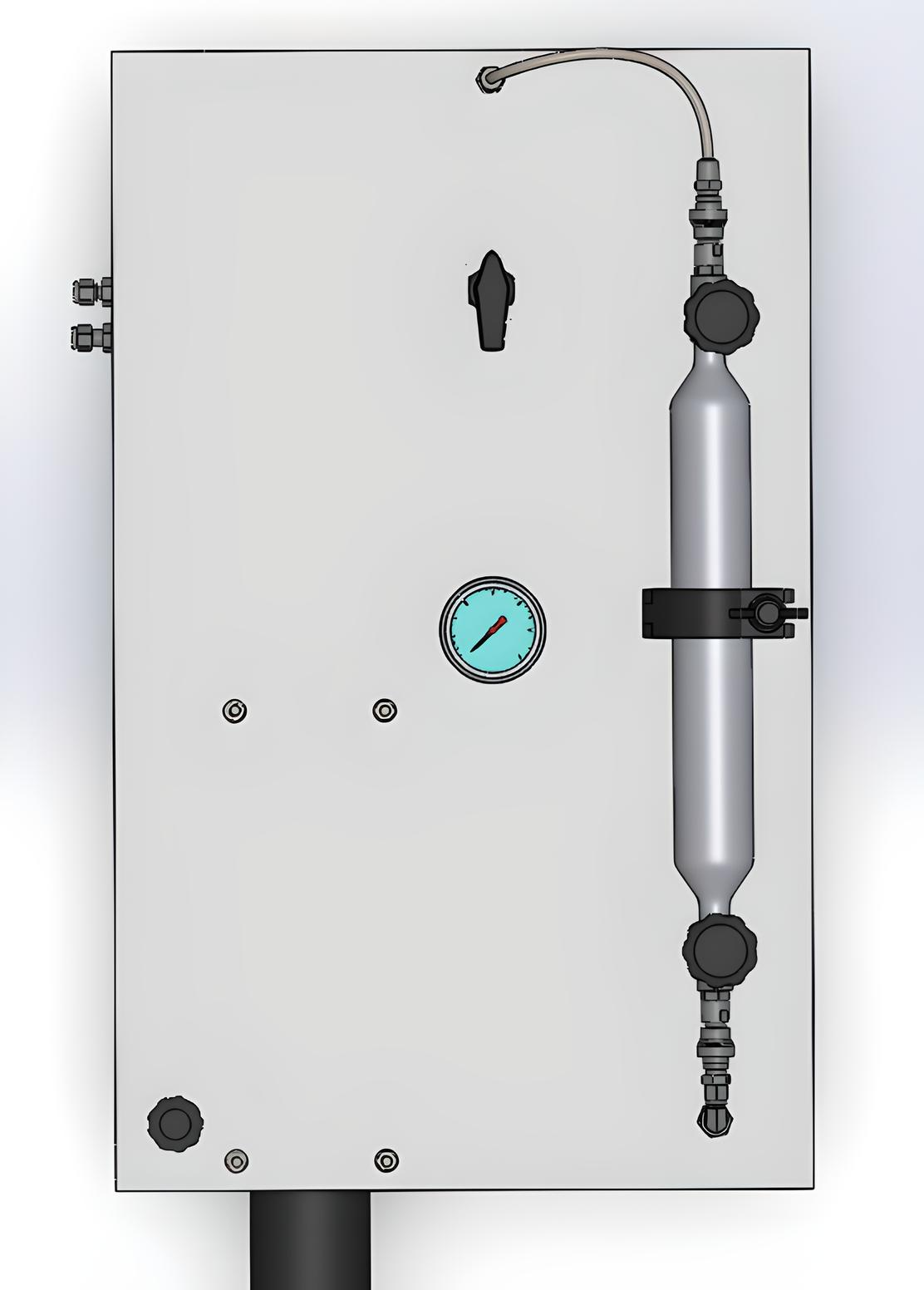 Vaporized Gas Sample Panel