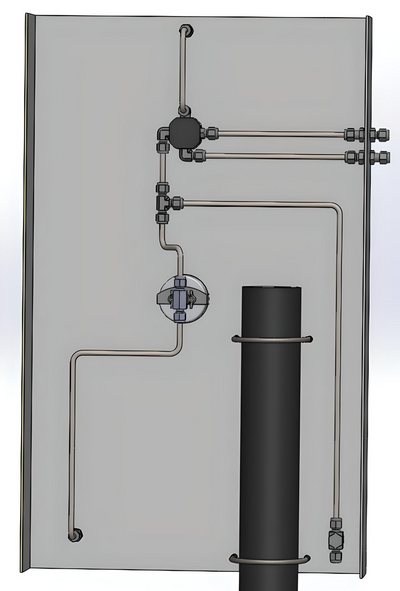 Vaporized Gas Sample Panel
